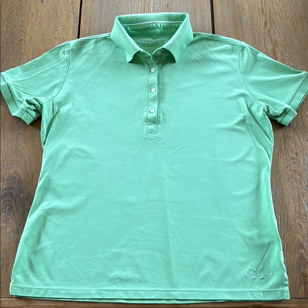 Lady Hagen Green Golf/Polo Shirt, Size M
